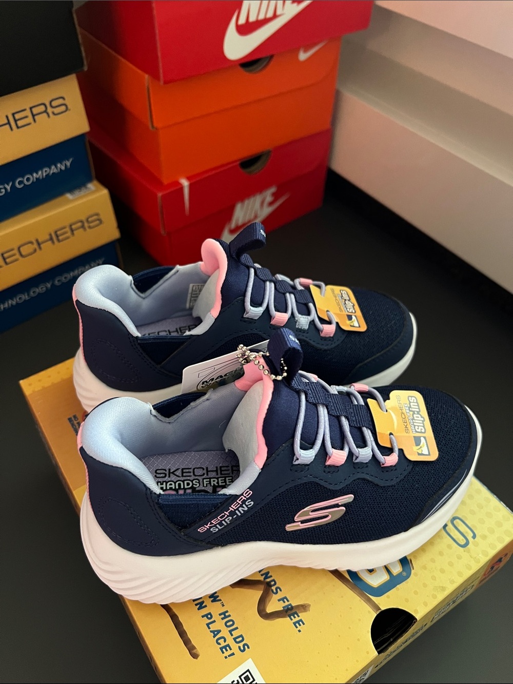 Skechers hand free Slip ins girls Shoe size 11c